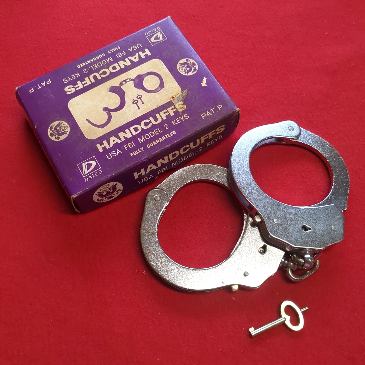 DAIGO HANDCUFF ハンドカフ USA FBI MODEL-2 手錠 ダイゴ 警察 米軍