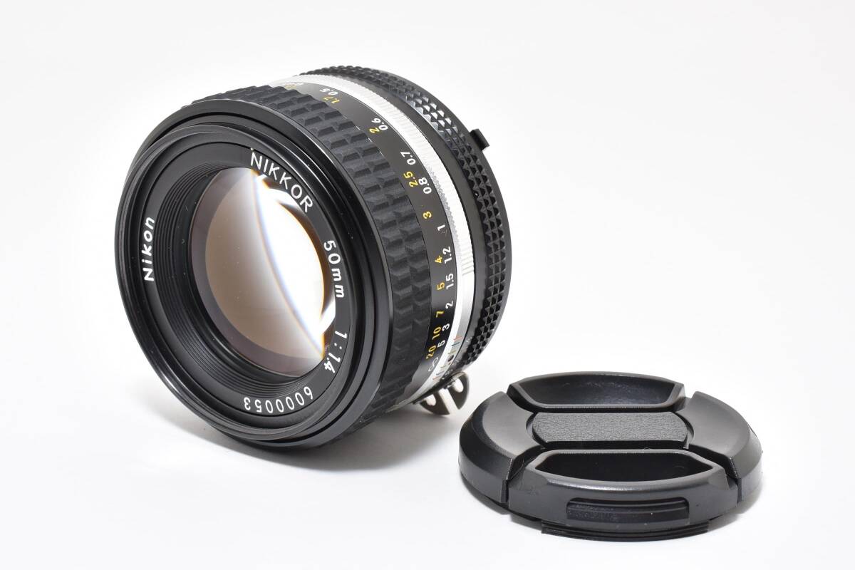 Nikon Ai-s Nikkor 50mm f/1.4 Standard MF Lens　ニコン　カメラレンズ　＃592