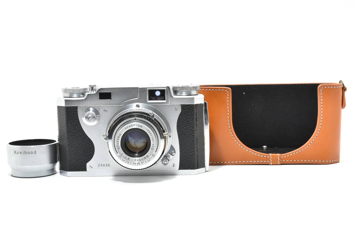 Konica IIA Rangefinder Film Camera Hexanon 50mm f2.8　コニカ　フィルムカメラ　＃624