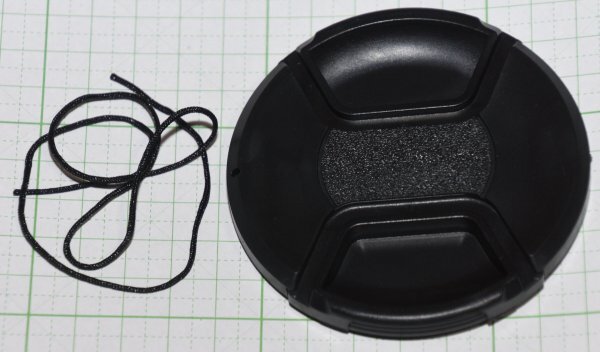 紐付きレンズキャップ 77mm