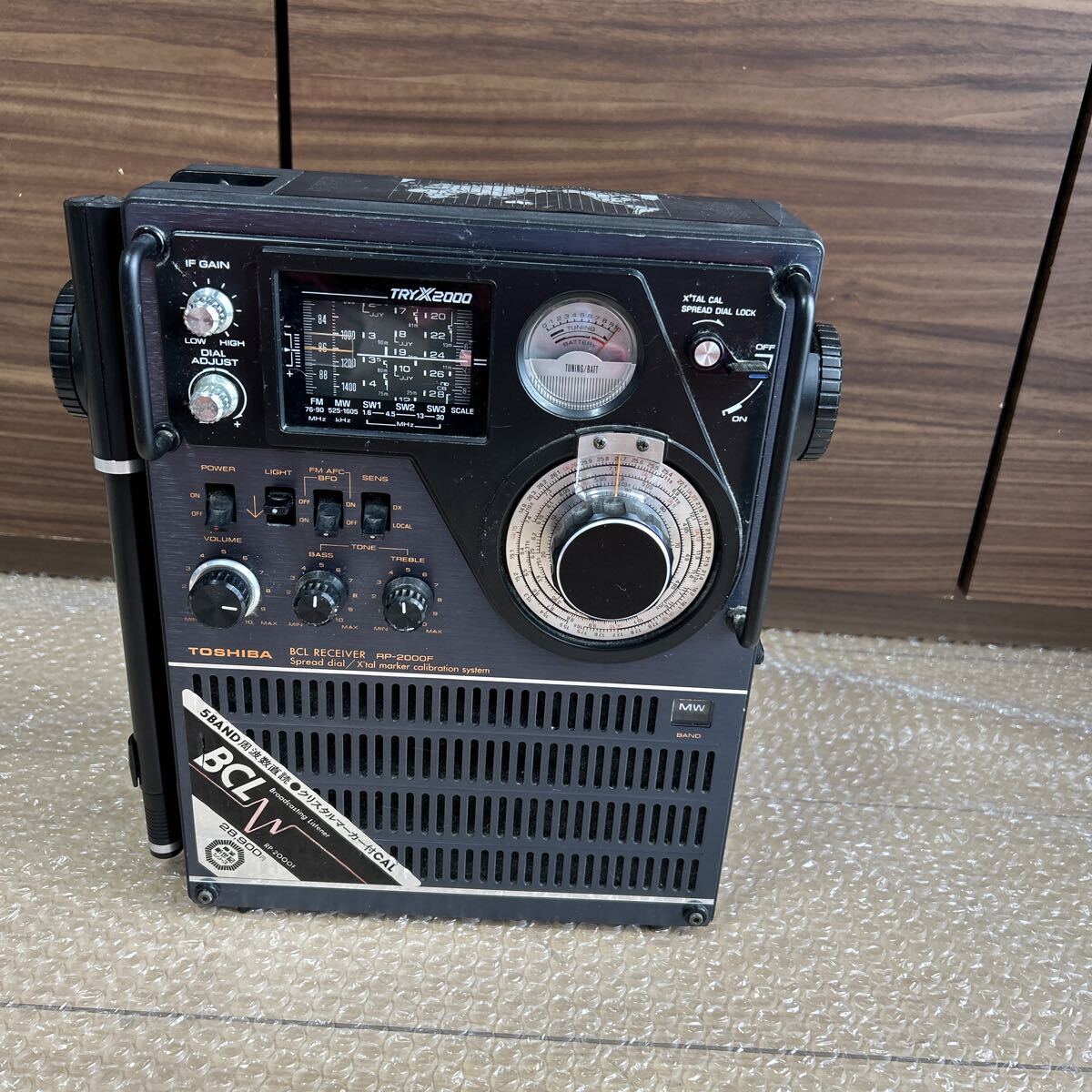 TOSHIBA RP-2000F BCLラジオ 東芝