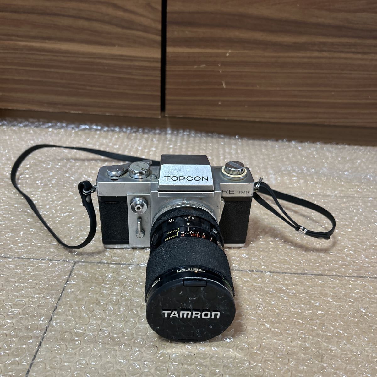 TOPCON RE SUPER フィルムカメラ tamron zoom Macro 1:2.8~3.5 f=35~80mm
