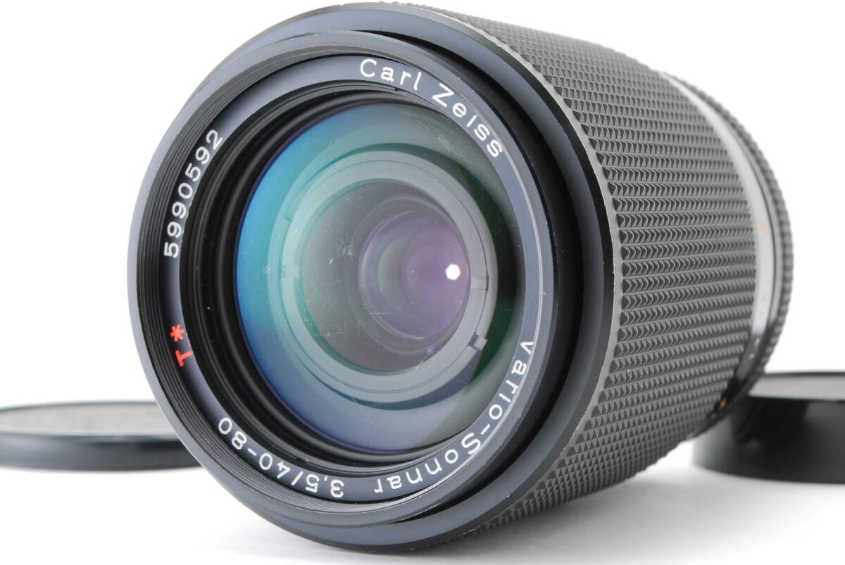 【美品】Contax Carl Zeiss Vario-Sonnar T* 40-80mm f/3.5 Lens AEG C/Y コンタックス 望遠 レンズ #B-647