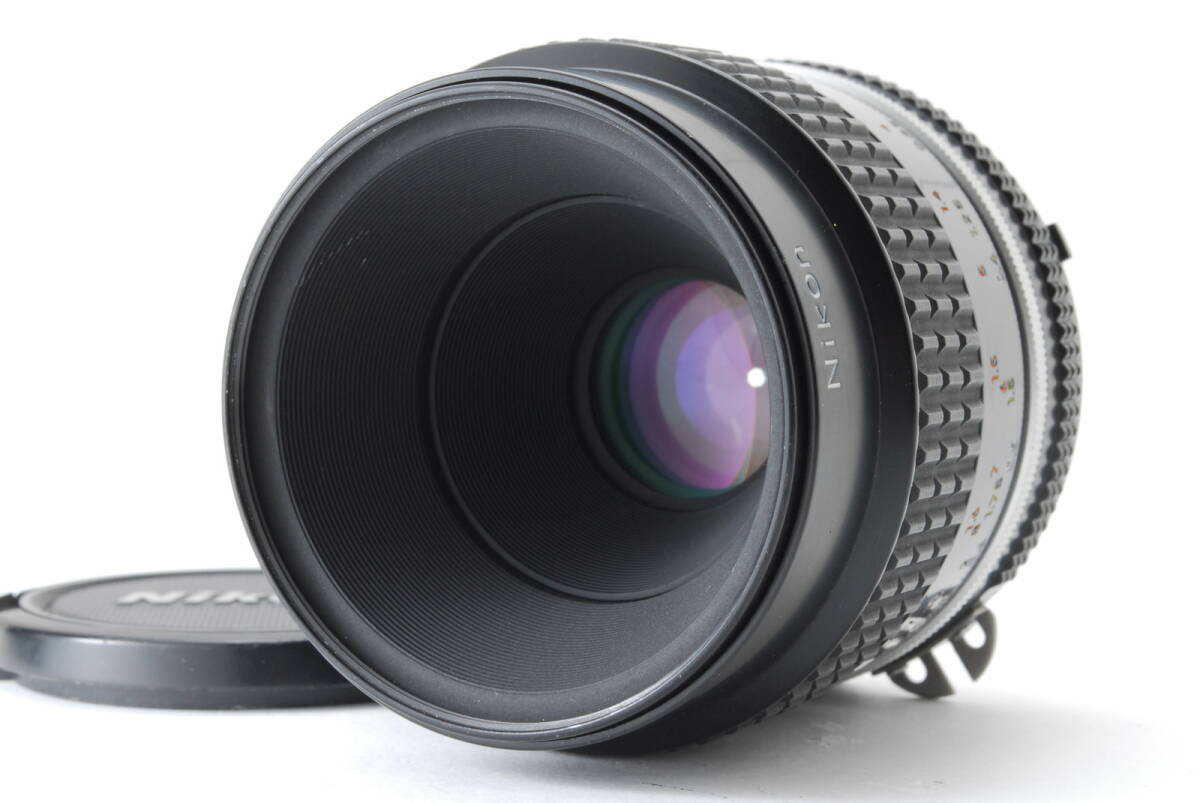 【美品】Nikon Ai-s AIS Micro NIKKOR 55mm f/2.8 MF Macro Lens ニコン レンズ #B-660