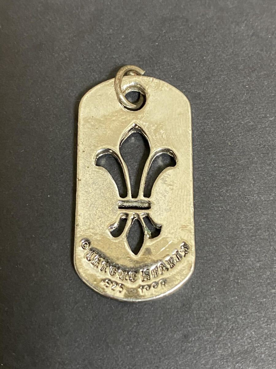 【CHROMEHEARTS】クロムハージドッグタグ/カットアウト/CHフレア/7.7ｇ【中古】