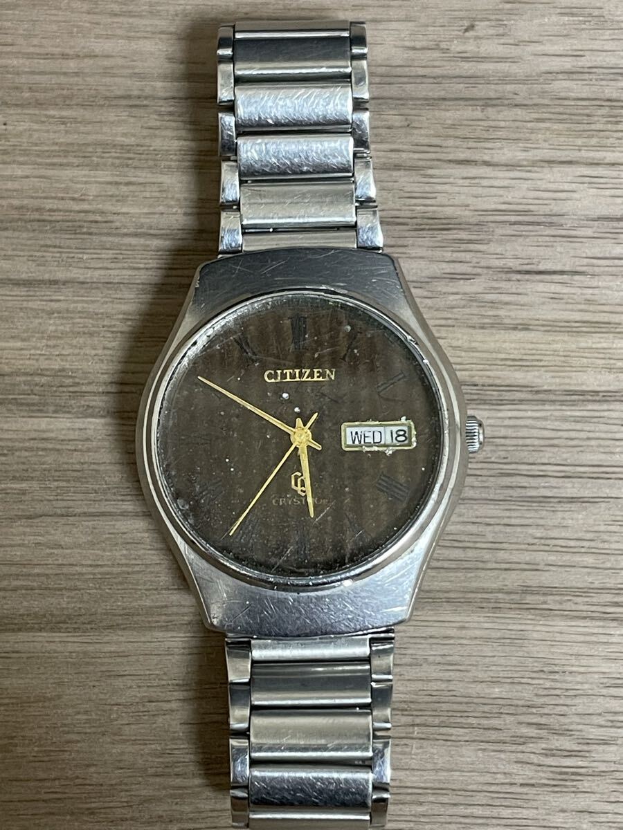 ビンテージ シチズン/クリストロン CQ CITIZEN
