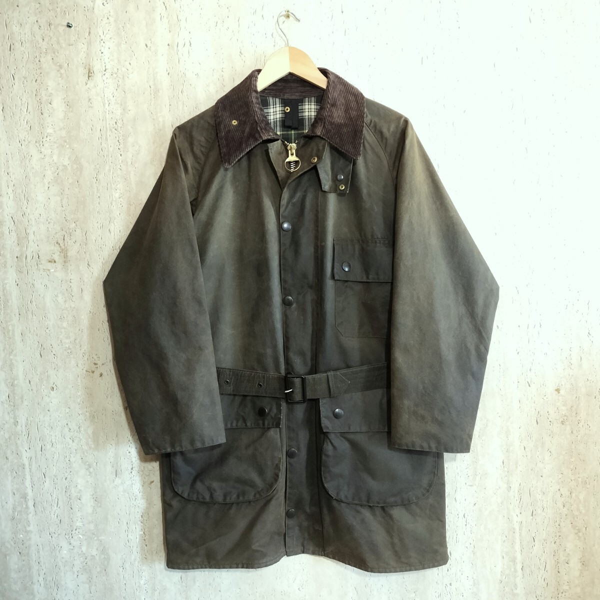 90s BARBOUR SOLWAY ZIPPER c38 バブアー　ソルウェイジッパー 1997