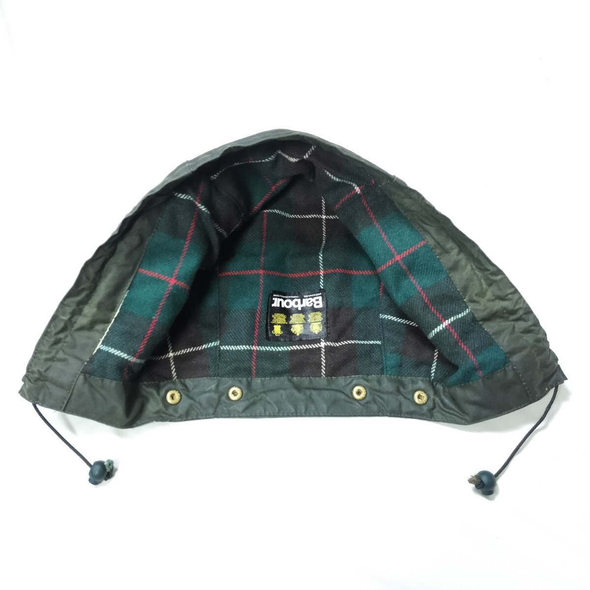 90s BARBOUR northumbria バブアー　ノーザンブリア　 フード セージ　グリーン