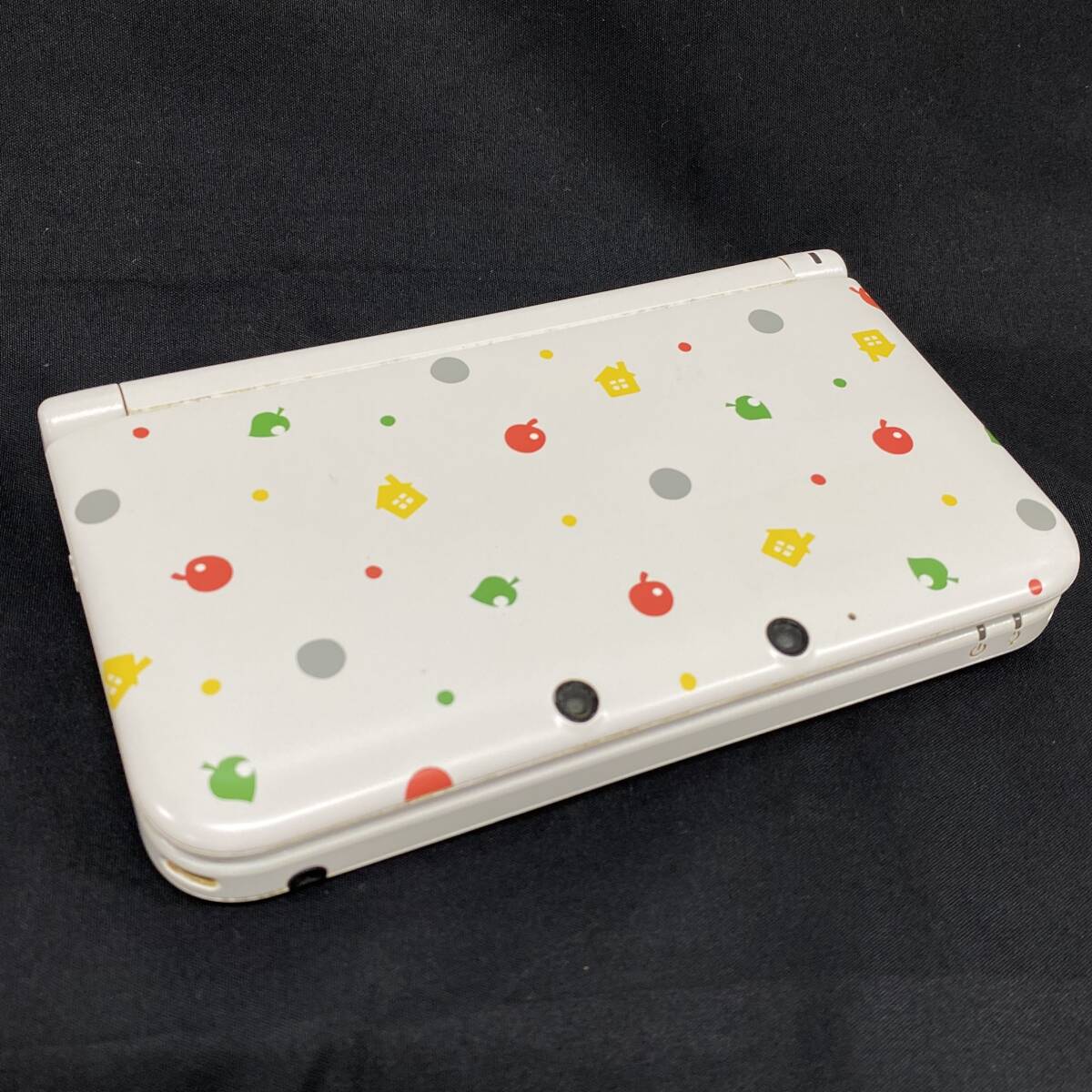 1円～ 6TN12130326 Nintendo ニンテンドー 3DS LL どうぶつの森 タッチペン欠品 スティック破損 汚れあり SPR-001 通電動作未確認 現状品