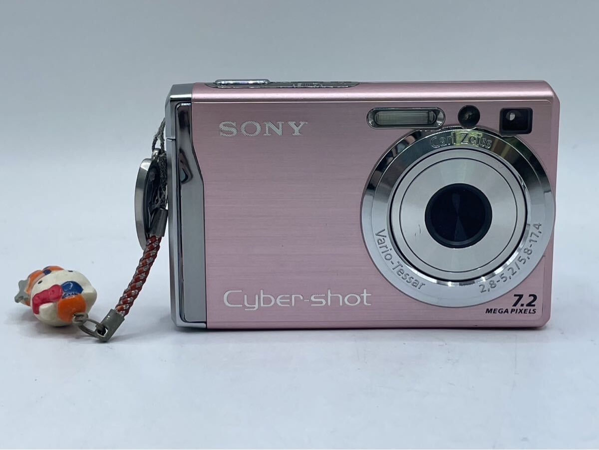 1円〜 ソニー SONY デジタルカメラ　Cyber-shot サイバーショットDSC-W80 動作未確認