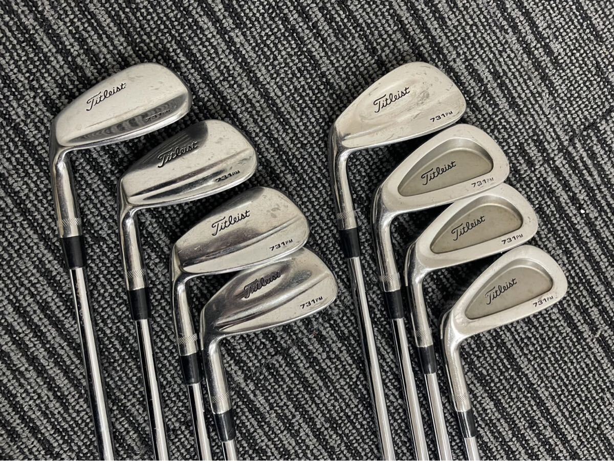 レフティ アイアンセットtitleist タイトリスト 731PM 3,4,5,6,7,8,9,p 8本左利き