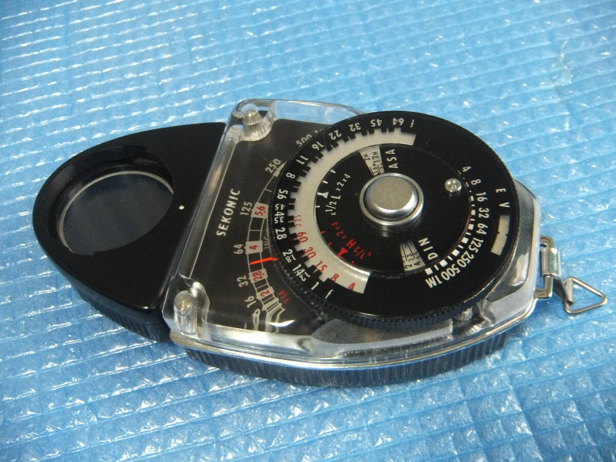 即決 送料520円～ SEKONIC セコニック スタジオ デラックス 露出計 L-28c