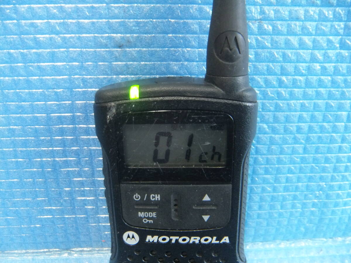 即決 送料200円～ motorola モトローラ CL08 特定小電力 トランシーバー ブラック CL08 送受信