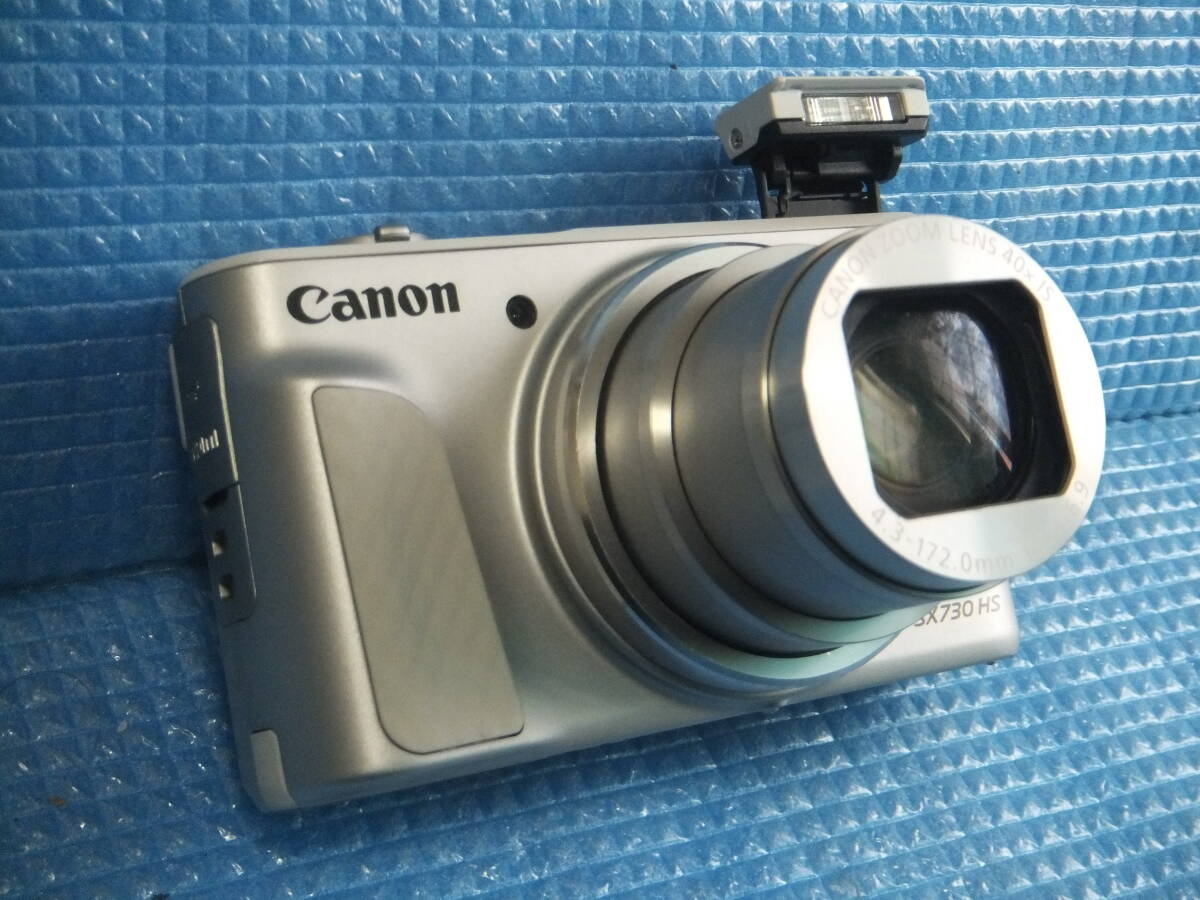 送料520円～ Canon キャノン PowerShot パワーショット SX730 HS PC2329 シルバー コンパクトデジタルカメラ コンデジ デジカメ