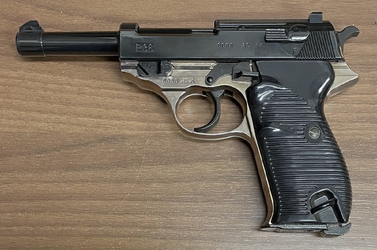 動作品 WA ワルサー P38 固定スライド ガスガン ASGK ウエスタンアームズ WALTHER Western Arms