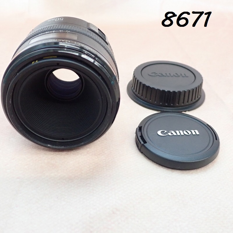●MK-8671　CANON　COMPACT-MACRO　LENS　EF　50㎜　1:2.5　60サイズ　20260331