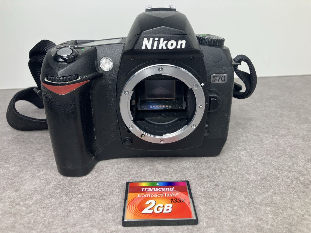 【ジャンク】 Nikon デジタル一眼レフカメラ D70 ボディ