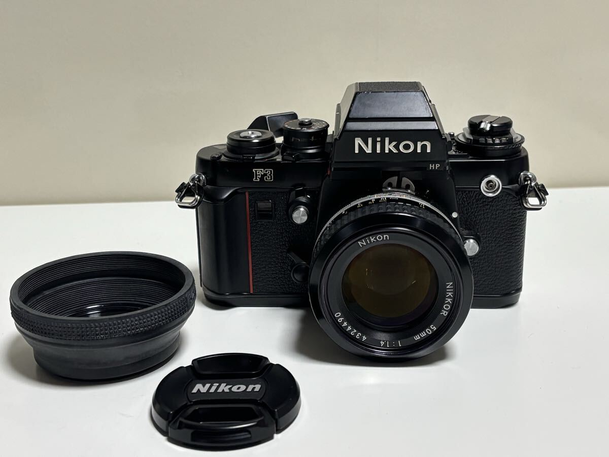 Nikon ニコン F3 HP NIKKOR 50mm 1:1.4 一眼レフフィルムカメラ ボディ レンズセット 2600