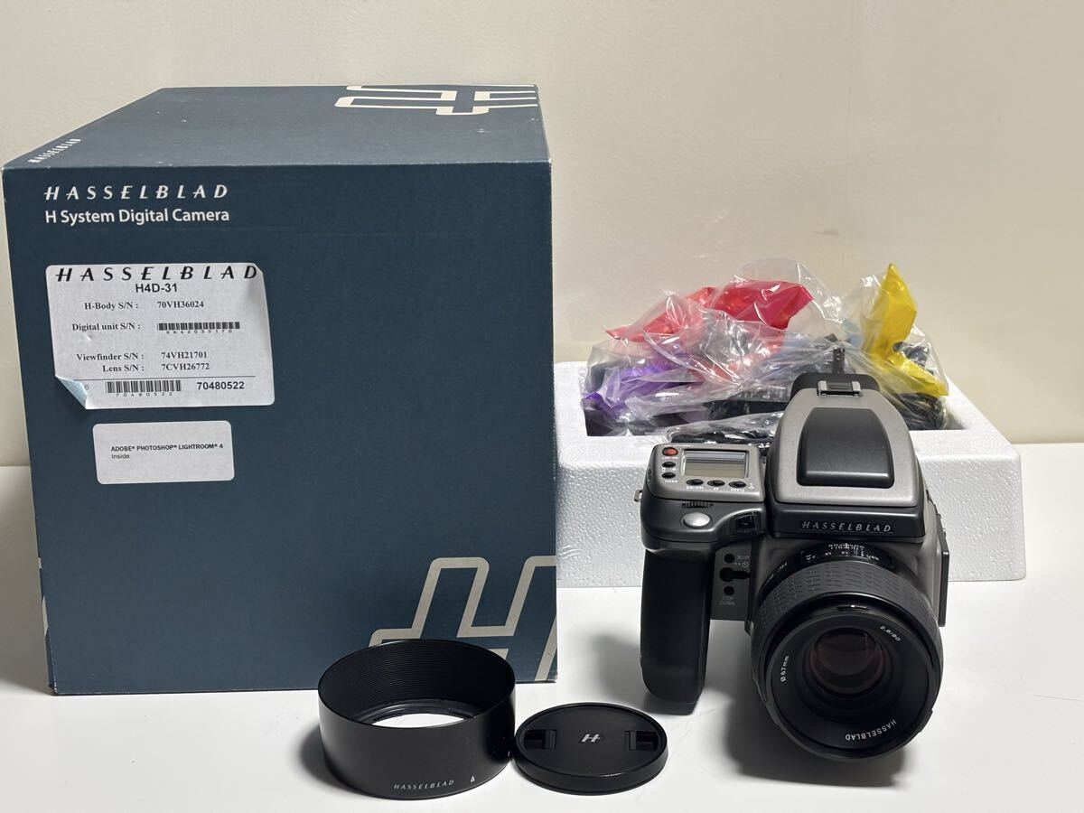 未使用に近い　箱付き　HASSELBLAD ハッセルブラッド H4D-31 HC 80mm 中判デジタルカメラ