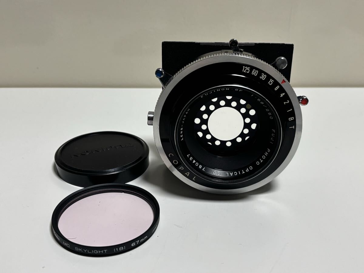 FUJI フジ FUJINON SF F5.6 250mm 大判カメラ用 レンズ COPAL 2650
