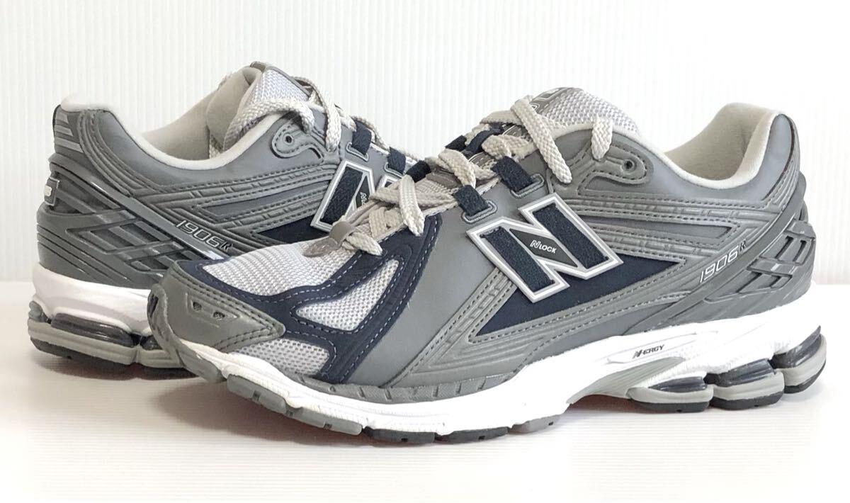 送料込 NEW BALANCE M1906RC 28cm/US10 紺/灰 ニューバランス ライフスタイル RUN ランニング