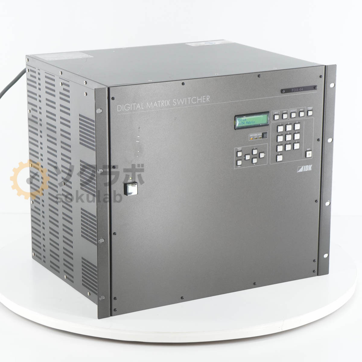 [PG] 8日保証 4台入荷 FDX-64 IDK アイ・ディ・ケイ モジュラー型マトリクススイッチャー マトリックススイッチャー SWITCHER [07688-0013]
