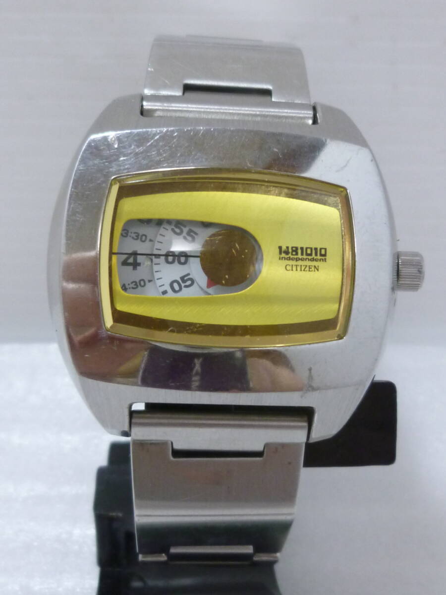 CITIZEN シチズン independent インディペンデント 腕時計 1481010 クオーツ 