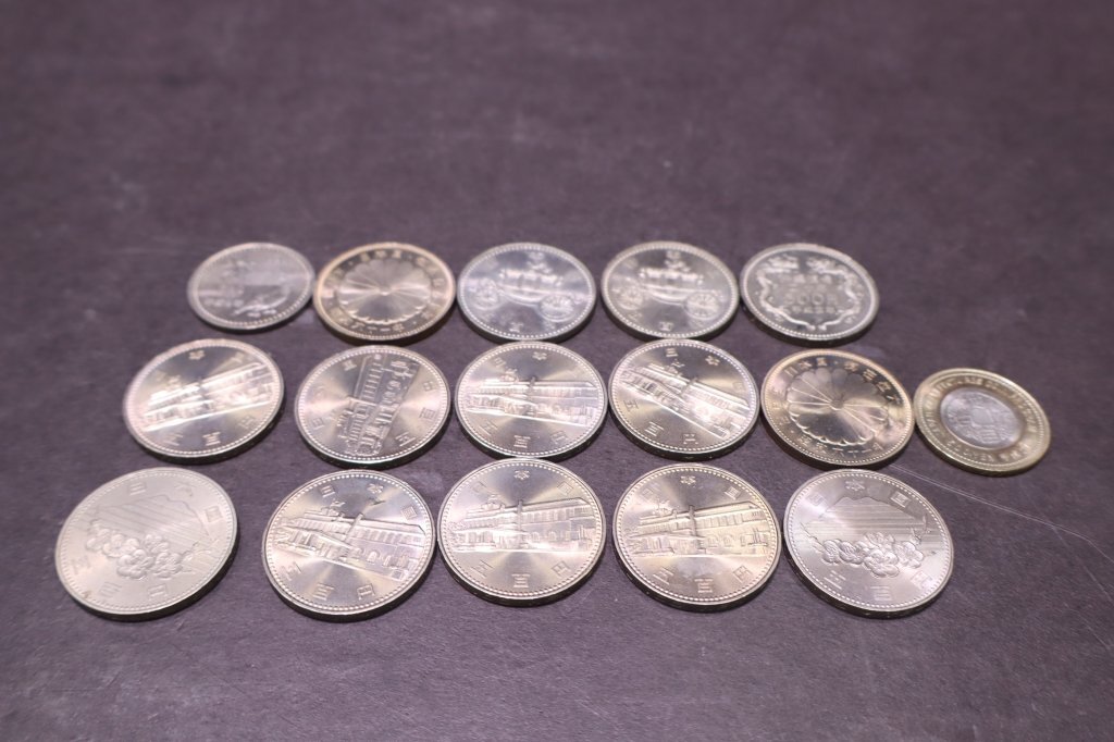 X720【送料無料】500円 記念硬貨 16点 まとめて