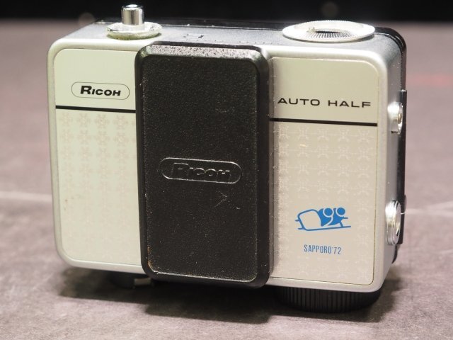 L326【ジャンク品】RICOH リコー AUTO HALF E SAPPORO'72 フィルムカメラ 札幌五輪 オリンピック オートハーフ