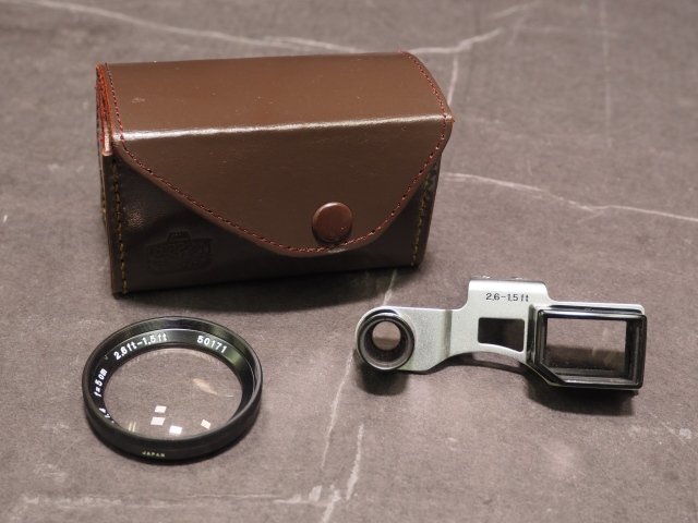 L331【ジャンク品】Nikon 2.6-1.5ft for NIKKOR 1:1.4 f=5cm ファインダーセット ニコン