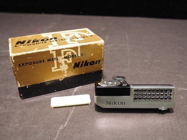 L330【ジャンク品】Nikon F用 EXPOSURE METER MODEL3 露出計 ニコン