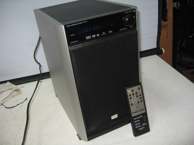★ONKYO オンキョー HTX-11X サブウーハー 中古現状品 本体/リモコン付き