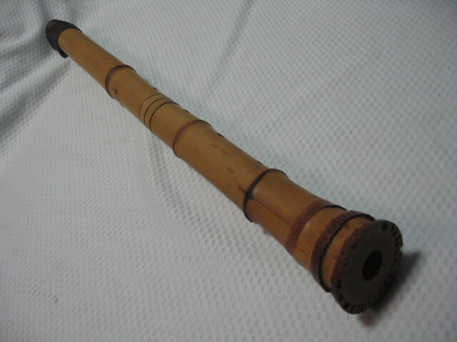 ★稀少 精華銘 篁山調 尺八 現状品 長さ552ミリ 直径前約58～60ミリ 吹口側約40ミリ 笠山調