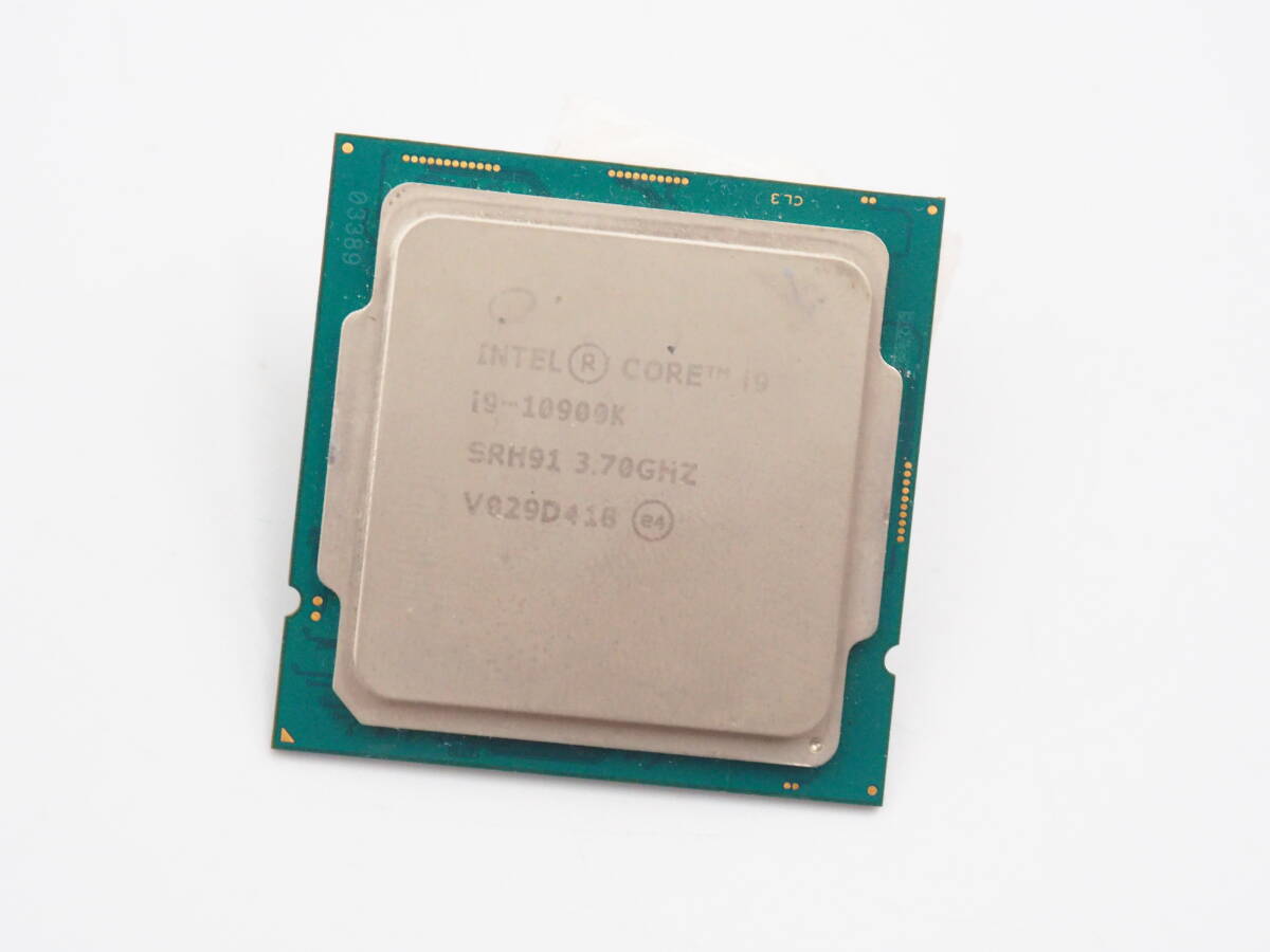 INTEL CPU BX8070110900K Core i9-10900K プロセッサー 3.7GHz 20MB キャッシュ 10コア ジャンク
