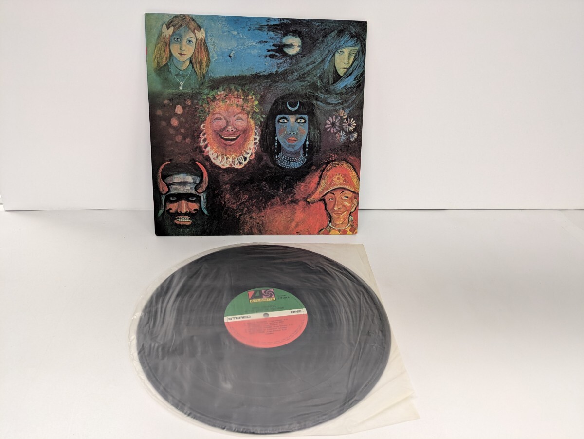 キング・クリムゾン In the Wake of Poseidon ポセイドンのめざめ LP レコード P-8104A プログレッシブロック 昭和 国内盤 