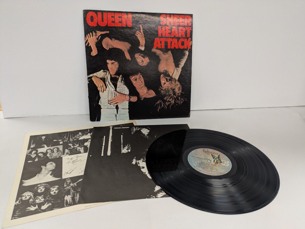 Queen Sheer Heart Attack クイーン シアーハートアタック LPレコード P-8516E ハードロック 昭和 レトロ アルバム 国内盤