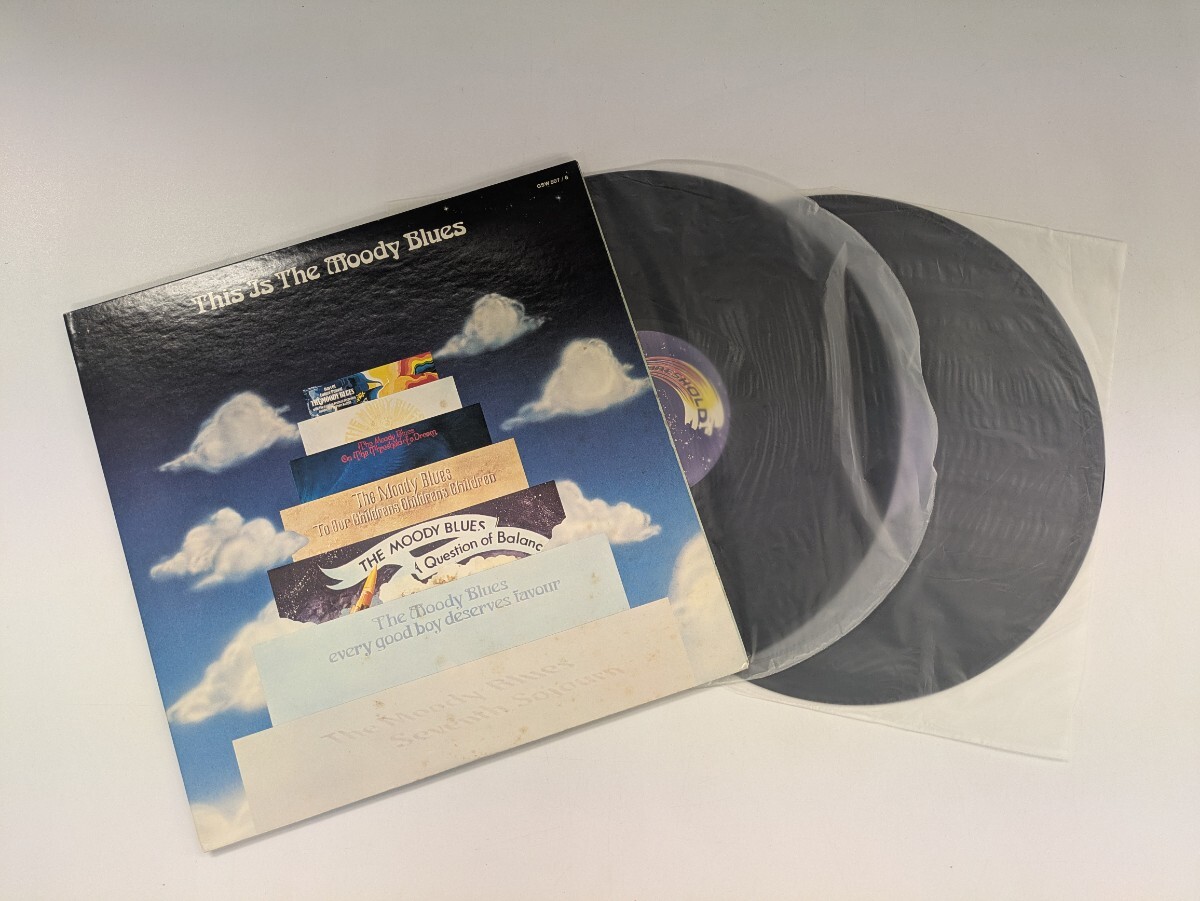 THIS is The Moody Blues ムーディーブルース キングレコード GSW507 ロック プログレッシブロック 洋楽 レコード LP