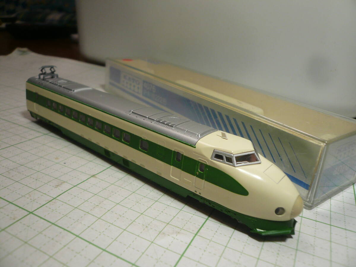 即決有　 KATOカトー　国鉄　4076　222形 200系 先頭車 室内灯付 なすの やまびこ 東北・上越新幹線　室内灯付 送料320円～　日本国有鉄道