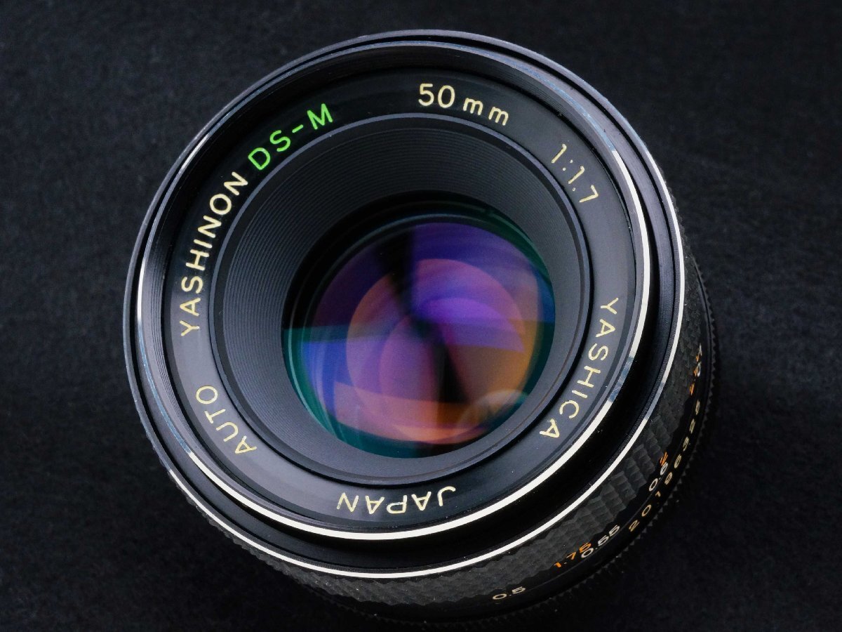 YASHICA ヤシカ AUTO YASHINON DS-M 50mm F1.7 M42マウント 富岡光学製!!! 0676