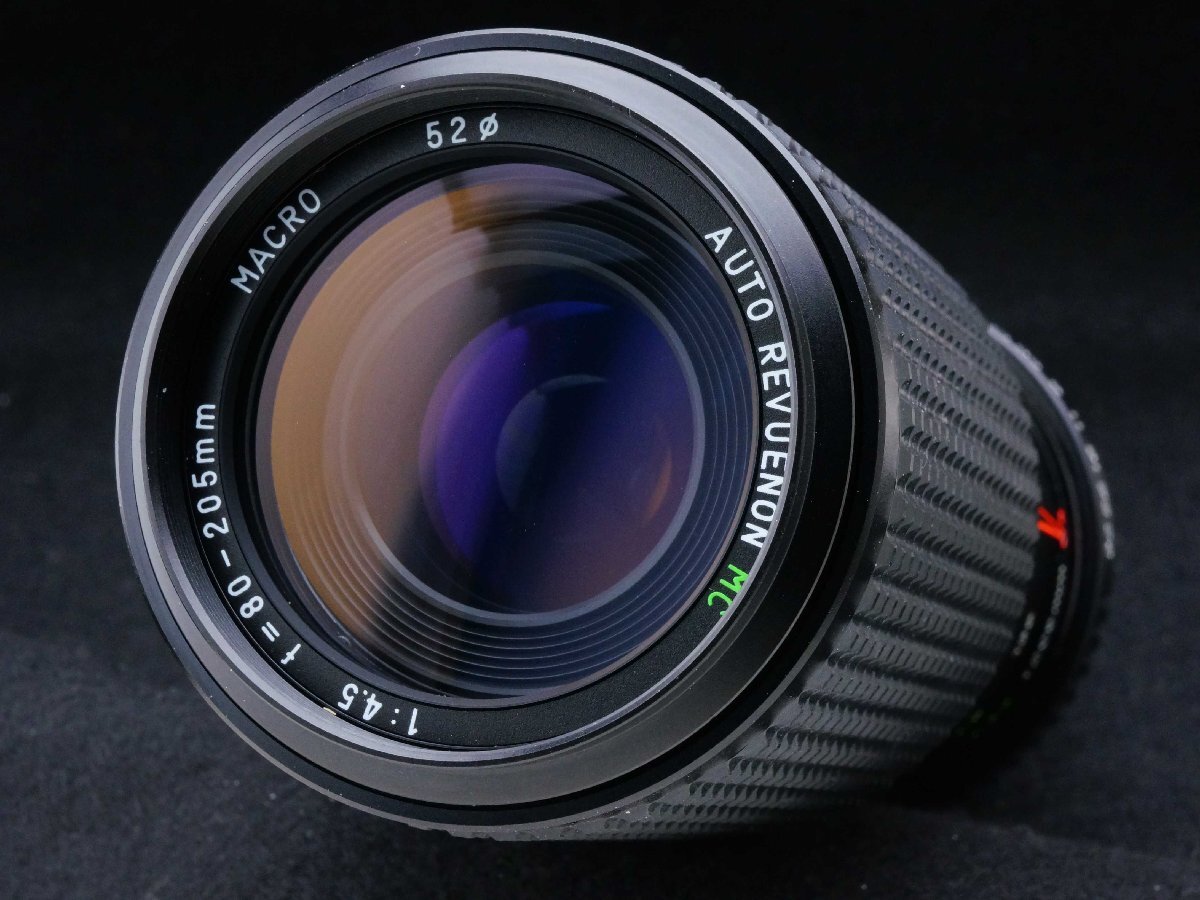 REVUE AUTO REVUENON MC 80-205mm F4.5 MACRO M42 マウント !!ドイツ里帰り品! 0671