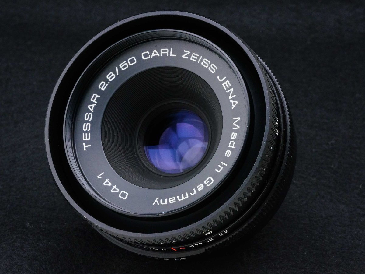 Carl Zeiss Jena DDR Tessar 50mm F2.8 M42 マウント ft緑表記 美品!! カール ツァイス イエナ テッサー 5072