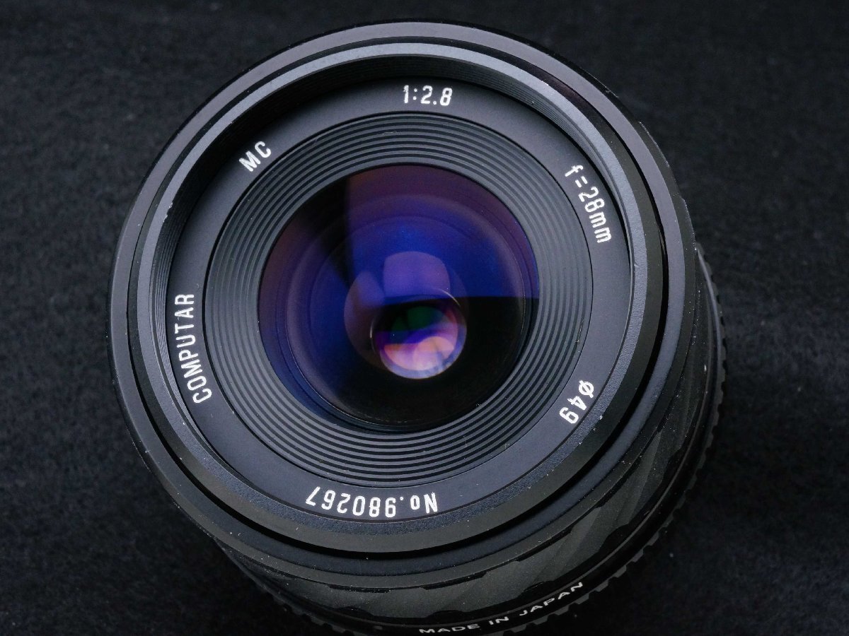希少!!!! 産業用光学メーカー・CBC COMPUTAR MC 28mm F2.8 M42 マウント 美品!!!! 日本製 ドイツ里帰り品!! 0672
