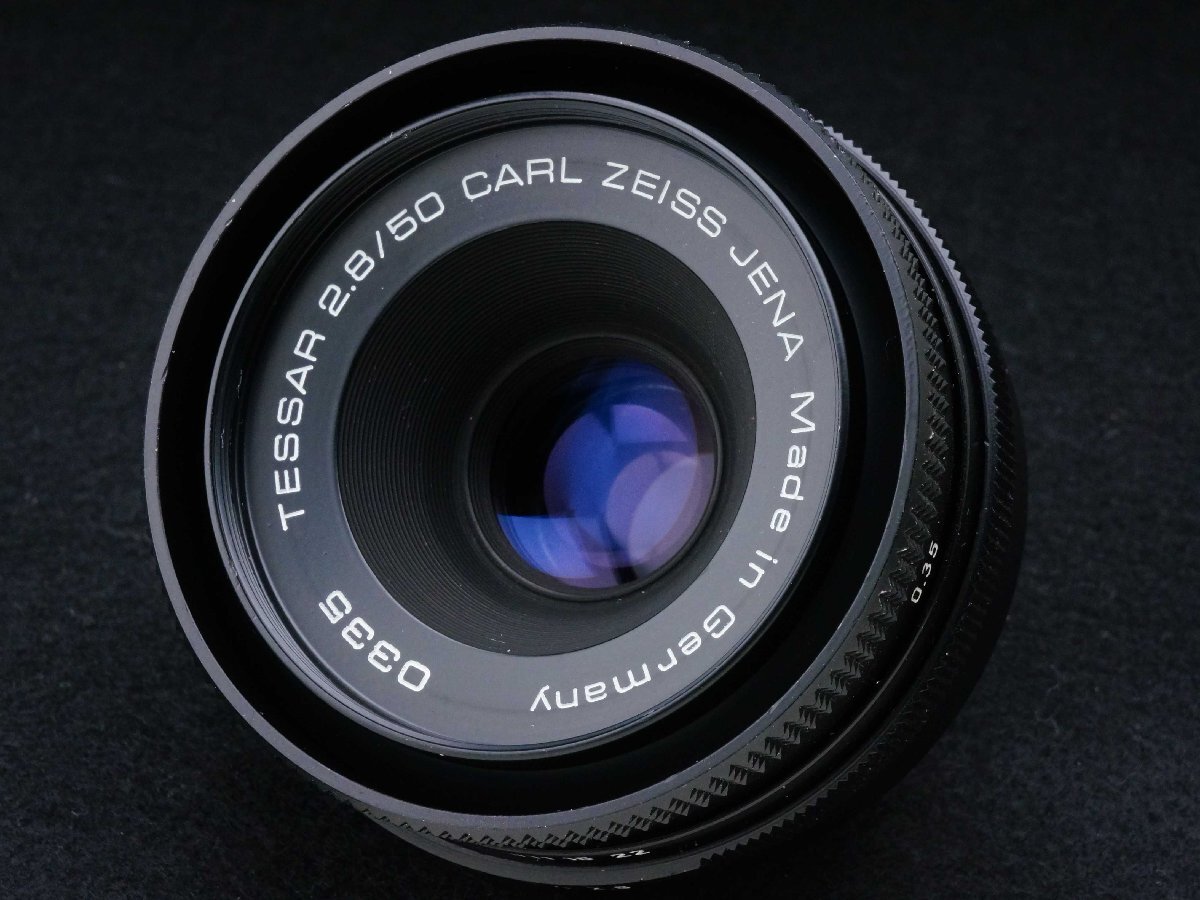 Carl Zeiss Jena DDR Tessar 50mm F2.8 M42 マウント ft緑表記 美品!! カール ツァイス イエナ テッサー 5073