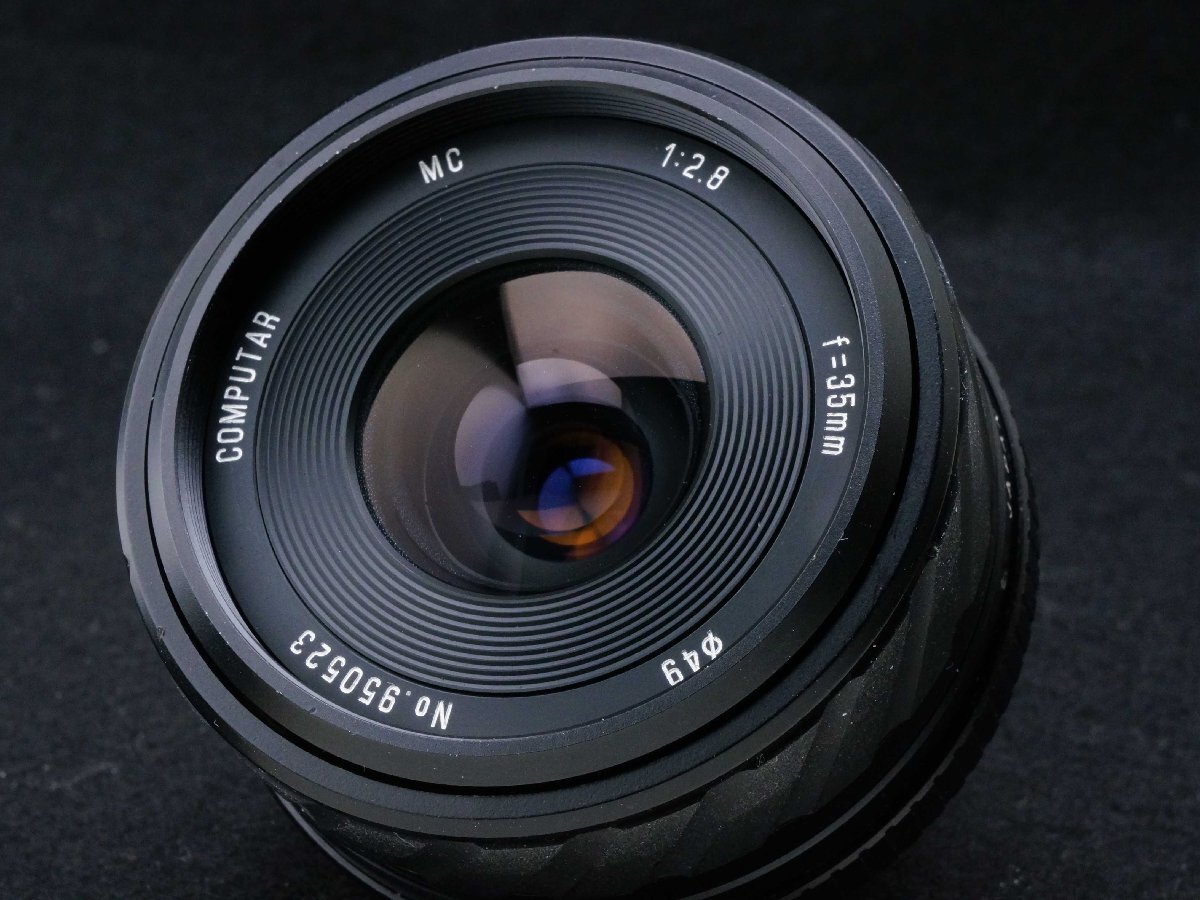 希少!!!! 産業用光学メーカー・CBC COMPUTAR MC 35mm F2.8 M42 マウント !!!! 日本製 ドイツ里帰り品!! 0674