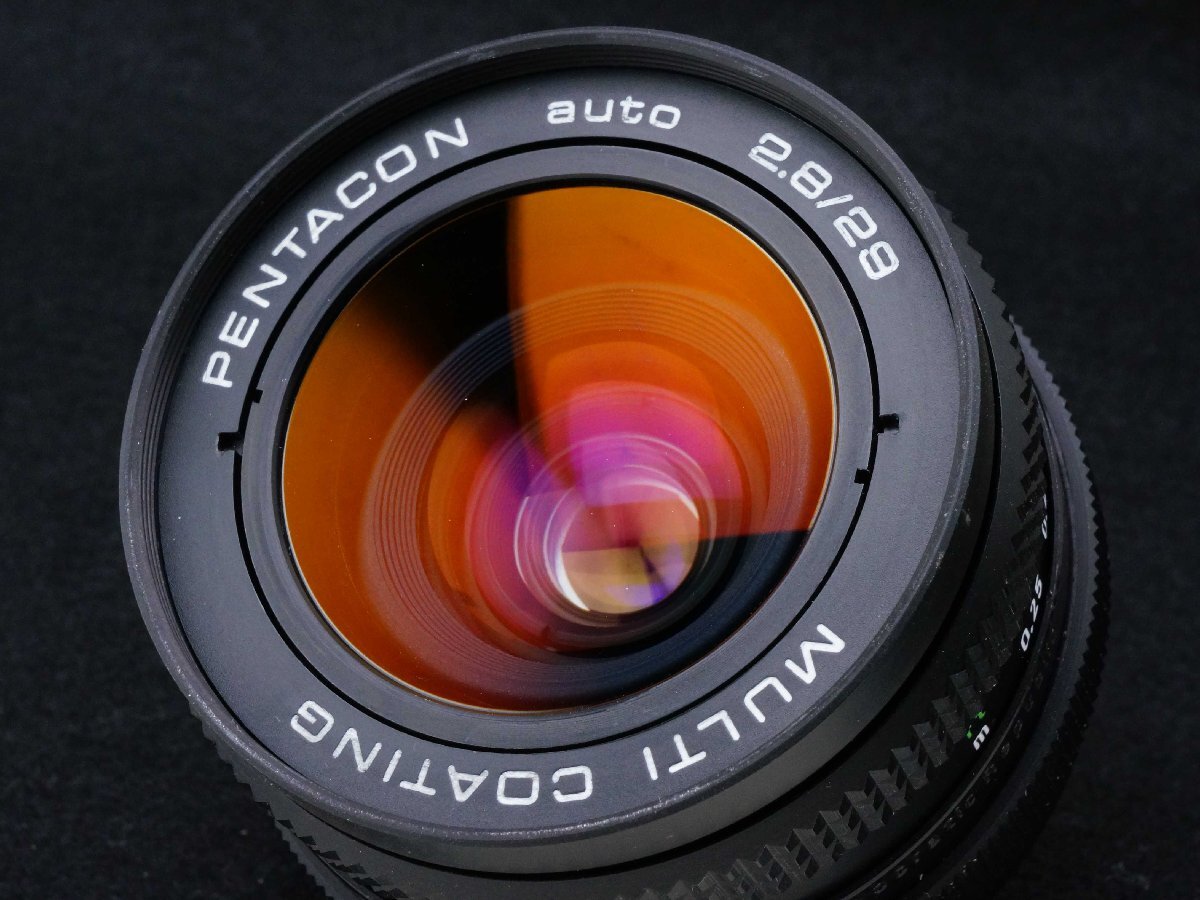 PENTACON auto 29mm F2.8 MC GDR ペンタコン　美品!!!! DDR Meyer Orestegon 5070