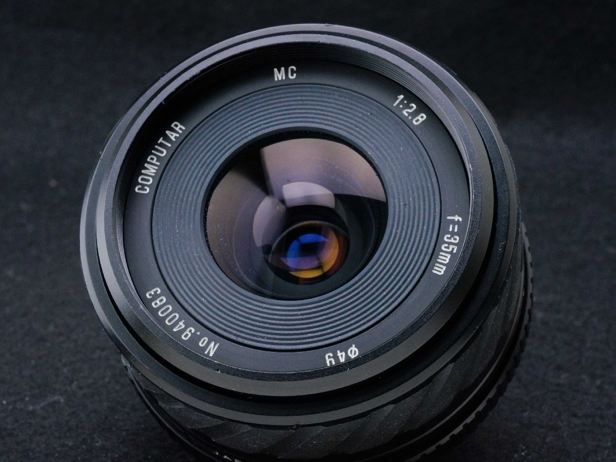 希少!!!! 産業用光学メーカー・CBC COMPUTAR MC 35mm F2.8 M42 マウント !!!! 日本製 ドイツ里帰り品!! 0675