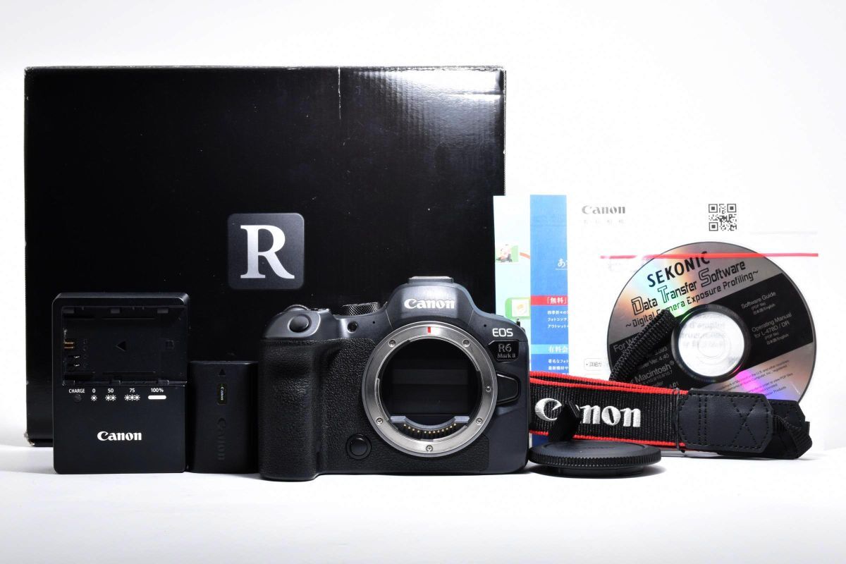 【返品保証】★良品★ ショット数139,170回！Canon キヤノン EOS R6 Mark II ボディ #26022704