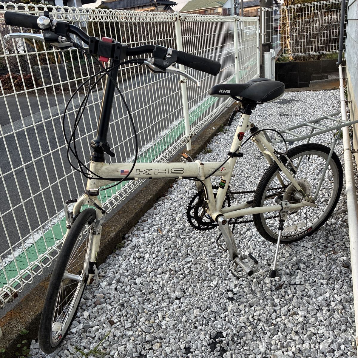 KHS F20-T2 折り畳み自転車★現状品★神奈川県海老名市引き取り限定