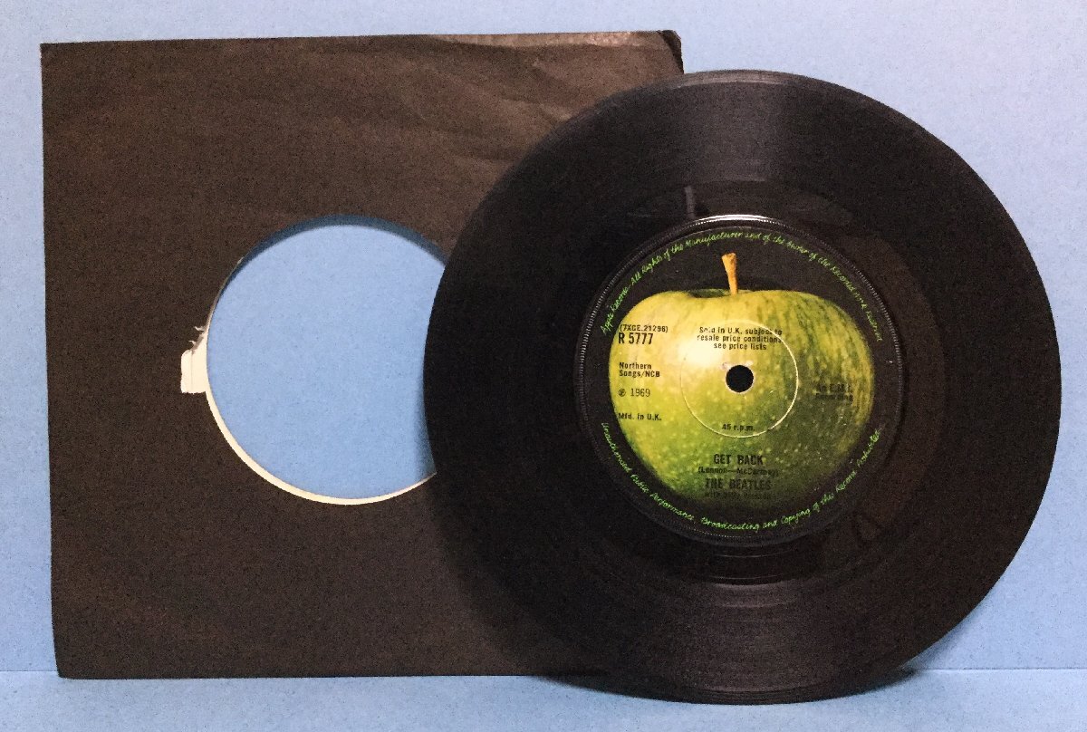 EP 洋楽 The Beatles / Get Back 英盤 1U