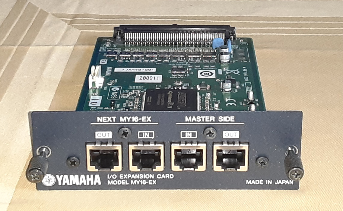★YAMAHA MY16-EX I/O EXPANSION CARD 24bit★OK!!★MADE in JAPAN★